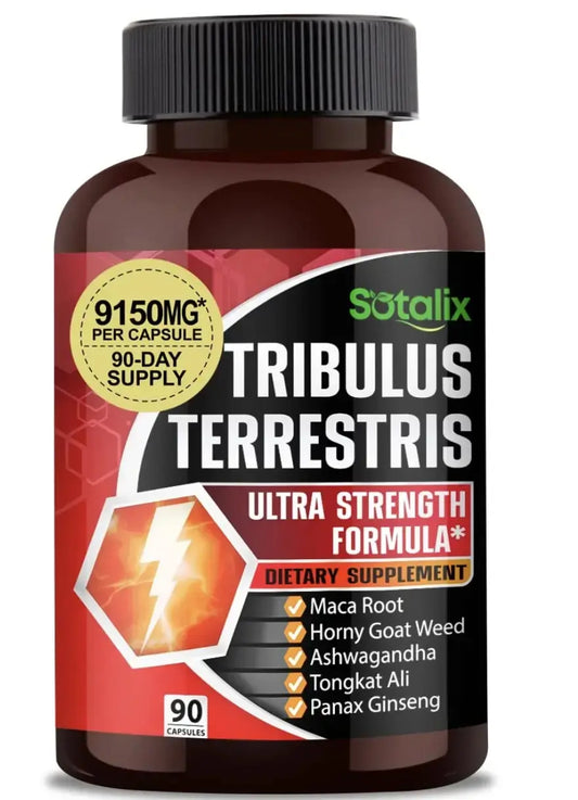 Капсули за енергийна подкрепа за мъже с Трибулус Терестрис